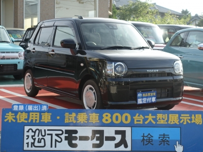 ミラトコット(ダイハツ)ディーラｰ試乗車 全体