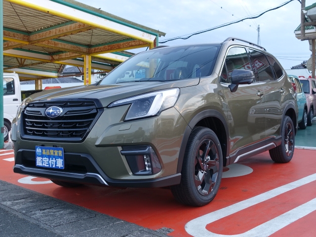 スバル フォレスター スポーツ アイサイトセイフティプラス ルーフレールは未使用車 新古車 中古車大型展示場 松下モータース 静岡県 No