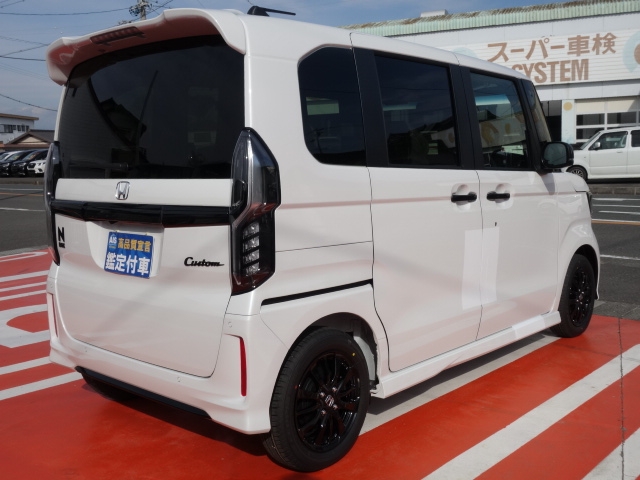 ホンダ 新型n Boxカスタム ｌ Style Blackは未使用車 新古車 中古車大型展示場 松下モータース 静岡県 No 107