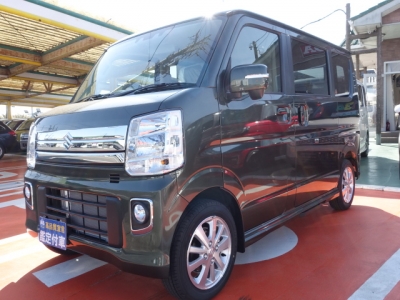 エブリイワゴン(スズキ)届出済未使用車 前方