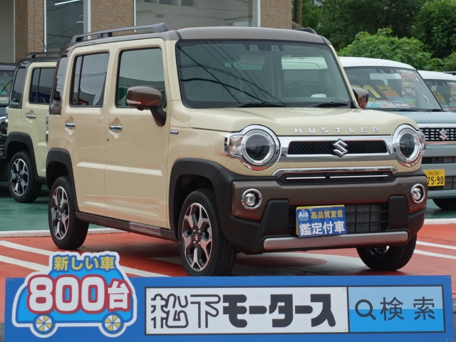 ハスラー(スズキ)新車見本展示有全体拡大