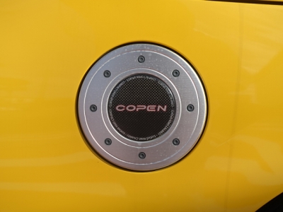 コペン(ダイハツ)中古車 後席から見た前席