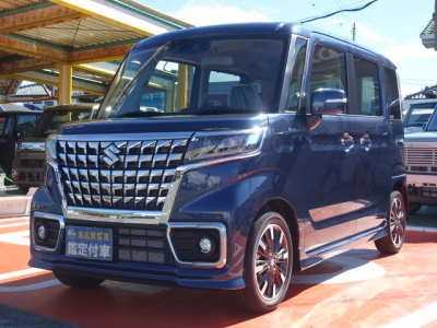 スペーシアカスタム(スズキ)届出済未使用車 前方