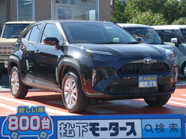 ヤリスクロス(トヨタ)新車見本展示有全体拡大