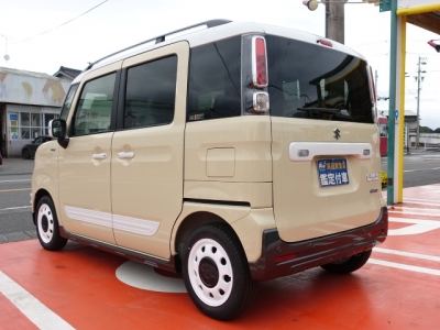 スペーシアギア(ダムド)届出済未使用車 後方