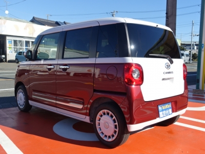 ムーヴキャンバス(ダイハツ)届出済未使用車 後方