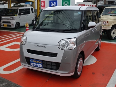ムーヴキャンバス(ダイハツ)届出済未使用車 前方