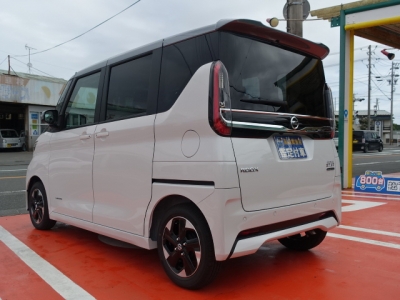 ルークス(ニッサン)届出済未使用車 後方