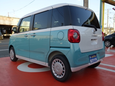 ムーヴキャンバス(ダイハツ)届出済未使用車 後方
