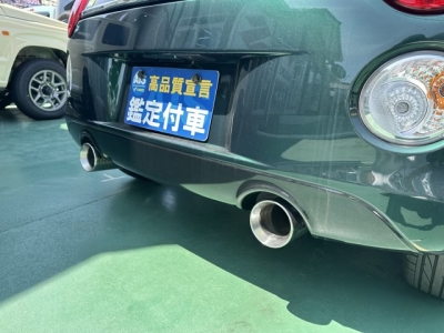 コペン(ダイハツ)中古車 後席から見た前席