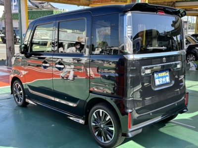 スペーシアカスタム(スズキ)届出済未使用車 後方