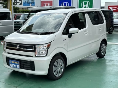 ワゴンＲ(スズキ)ディーラ-試乗車 前方