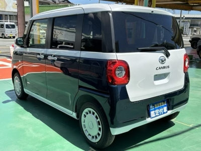 ムーヴキャンバス(ダイハツ)届出済未使用車 後方