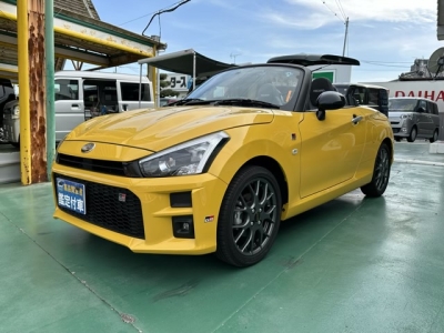 コペン(ダイハツ)ディーラー試乗車 前方