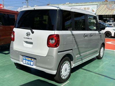 ムーヴキャンバス(ダイハツ)届出済未使用車 前席内装
