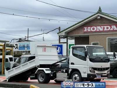 キャンター(三菱)ディーラ-試乗車 全体