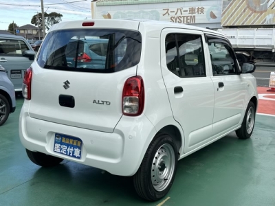 アルト(スズキ)ディーラ-試乗車 前席内装