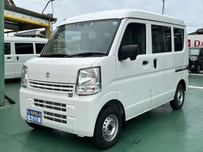 エブリイバン(スズキ)ディーラ-試乗車 前方