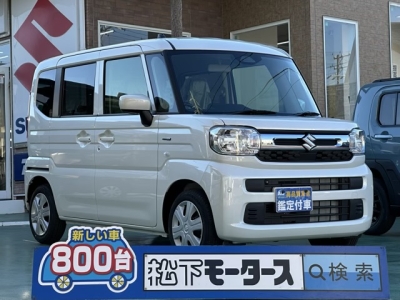 新型スペーシア(スズキ)新車見本展示有 全体