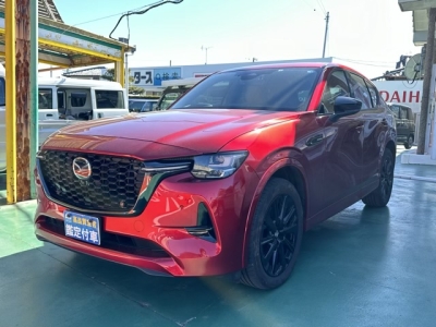 CX-60(マツダ)ディーラ-試乗車 前方