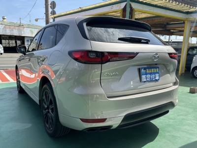 CX-60(マツダ)ディーラ-試乗車 後方