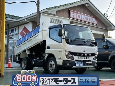 キャンター(三菱)ディーラ-試乗車 全体