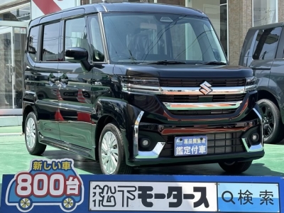 新型スペーシアカスタム(スズキ)届出済未使用車 全体