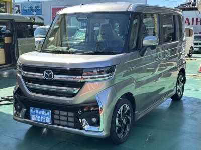 新型フレアワゴン(マツダ)届出済未使用車 前方