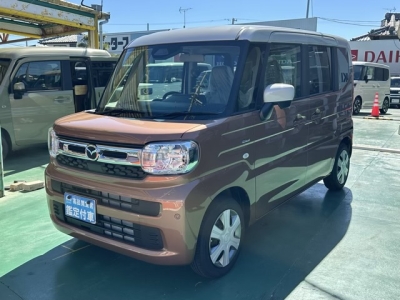 新型スペーシアのOEM(スズキ)届出済未使用車 前方