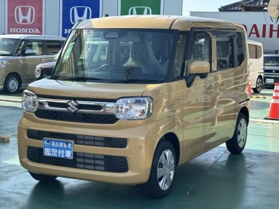 新型スペーシア(スズキ)届出済未使用車 前方