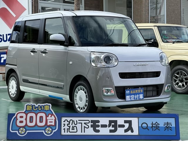 ムーヴキャンバス(ダイハツ)届出済未使用車全体拡大