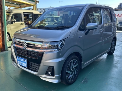 ワゴンRカスタムＺ(スズキ)中古車 前方