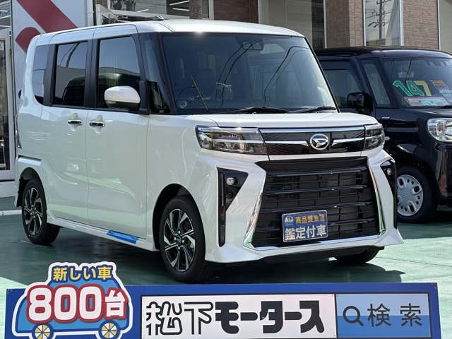 タントカスタム(ダイハツ)新車見本展示無全体拡大