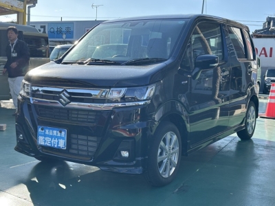 ワゴンRカスタムＺ(スズキ)中古車 前方