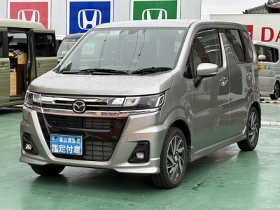 ワゴンRカスタムＺのOEM(スズキ)ディーラ-試乗車 前方