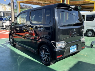 ワゴンRカスタムＺ(スズキ)中古車 後方