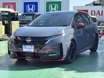オーラ(ニッサン)登録済未使用車 前方