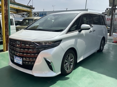 アルファードハイブリッド(トヨタ)中古車 前方