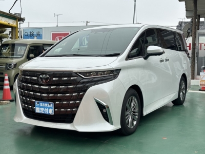 アルファードハイブリッド(トヨタ)中古車 前方