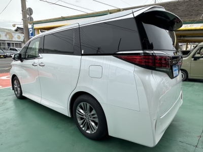 アルファードハイブリッド(トヨタ)中古車 後方