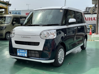 ムーヴキャンバス(ダイハツ)届出済未使用車 前方