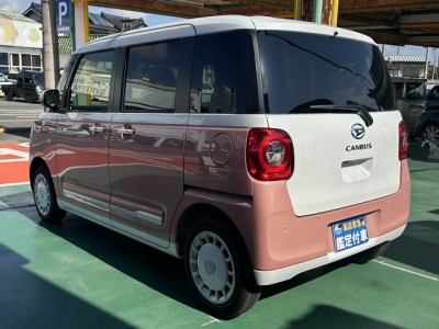 ムーヴキャンバス(ダイハツ)届出済未使用車 後方