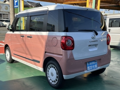 ムーヴキャンバス(ダイハツ)届出済未使用車 後方