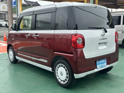 ムーヴキャンバス(ダイハツ)届出済未使用車 後方