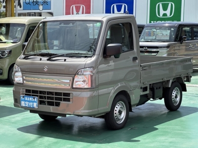 キャリートラック(スズキ)届出済未使用車 後席から見た前席