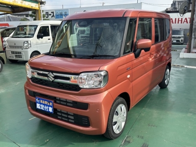 新型スペーシア(スズキ)届出済未使用車 前方