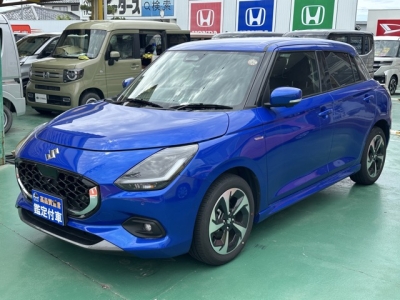 新型スイフト(スズキ)中古車 前方