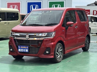 ワゴンRカスタムＺ(スズキ)中古車 前方
