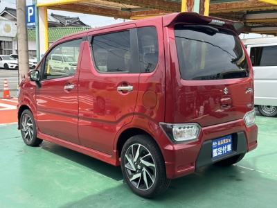 ワゴンRカスタムＺ(スズキ)中古車 後方