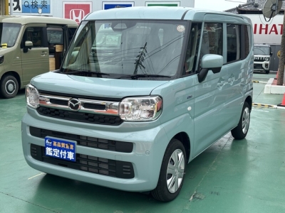 新型フレアワゴン(マツダ)中古車 前方